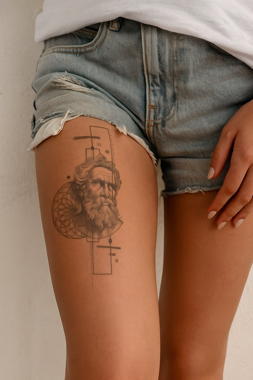 💭 Tatouage temporaire “Philosopher”.  14,90€