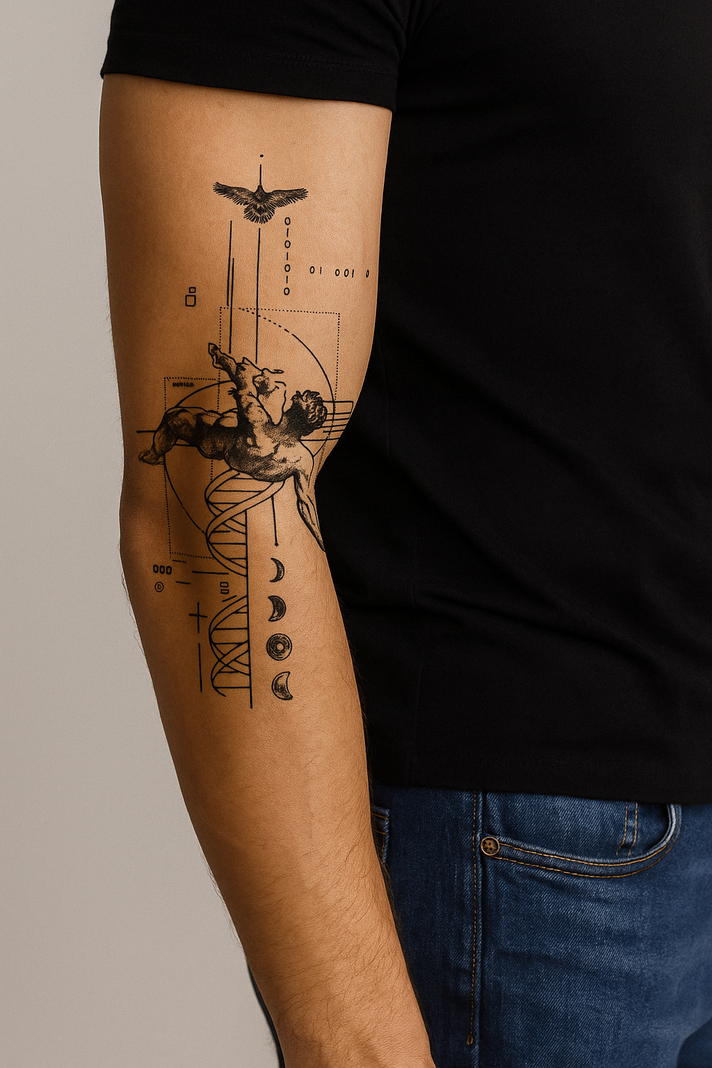 ⛞ Tatouage temporaire “Fallen Génésis”. 14,90€