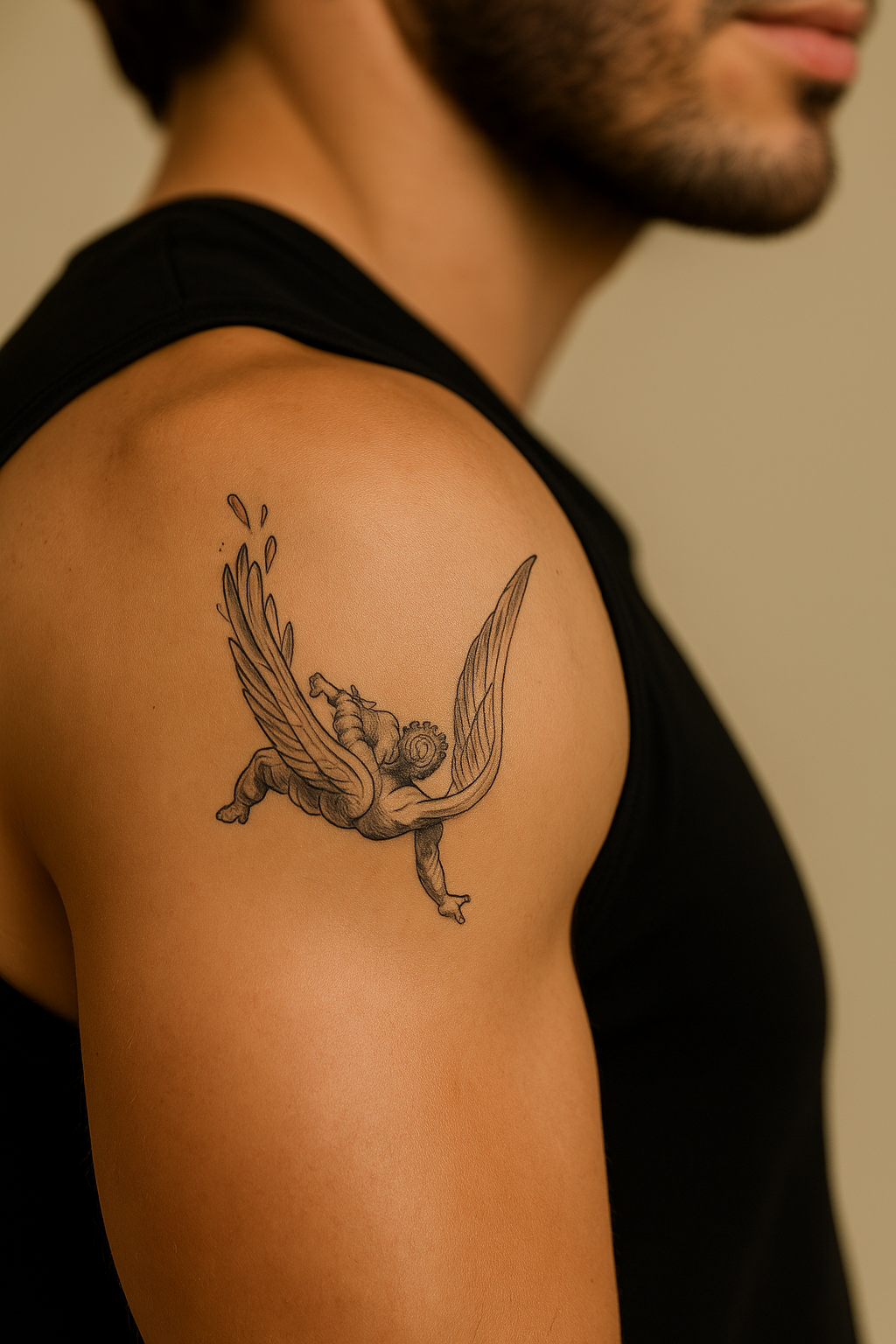 🕊️ Tatouage temporaire “Icare”. 14,90€